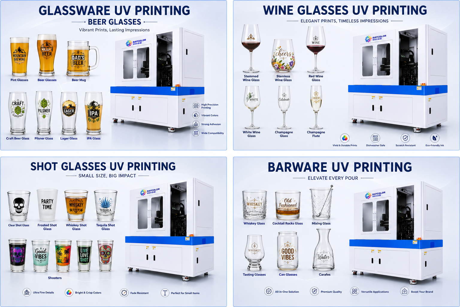 Glassware & Barware UV Printing