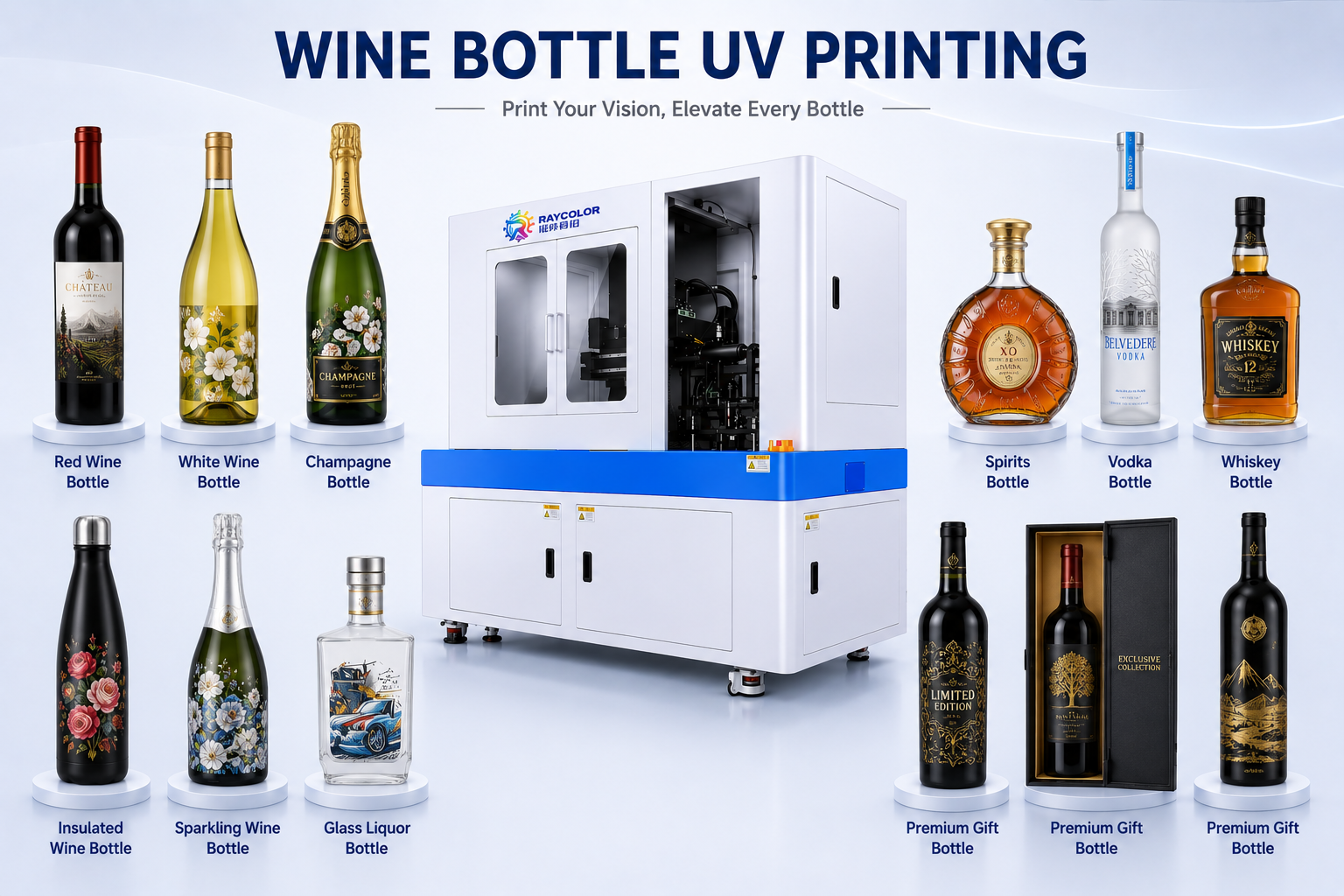 Wine Bottle UV Printer