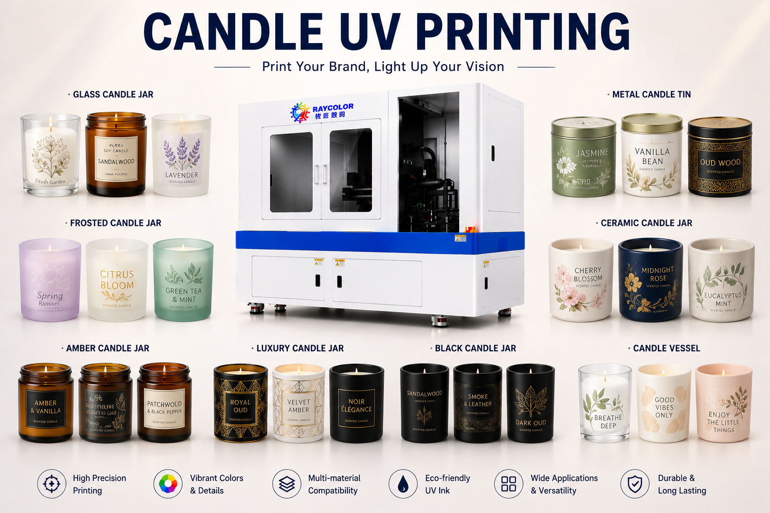 Candle Jar Printing Machine