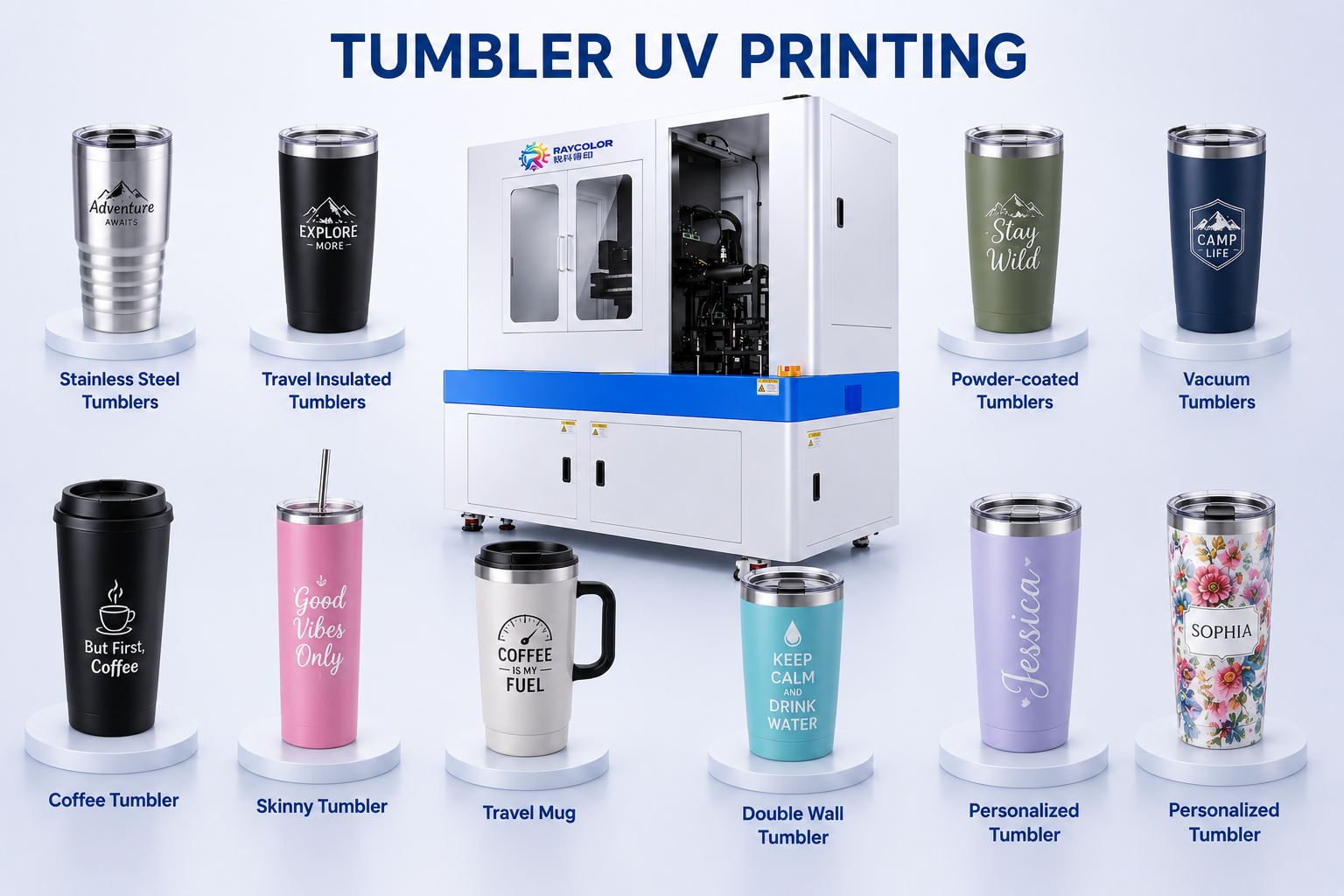 Tumbler UV Printer