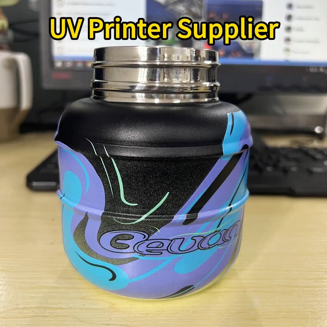 Water Bottle UV Printer application sample 5